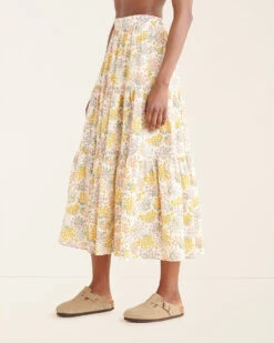 Floral Poplin Skirt 10 Floral Poplin Skirt -LuxeWear Sales Store 38130373 CJ2 c