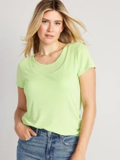 Old Navy Maternity UltraLite Rib-Knit Nursing T-Shirt 18 Old Navy Maternity UltraLite Rib-Knit Nursing T-Shirt -LuxeWear Sales Store cn53601777