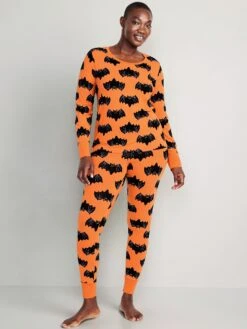 Old Navy Matching Halloween Print Pajama Set For Women -LuxeWear Sales Store cn53702777
