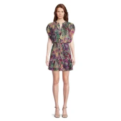 A.L.C. Carly Floral Silk Dress