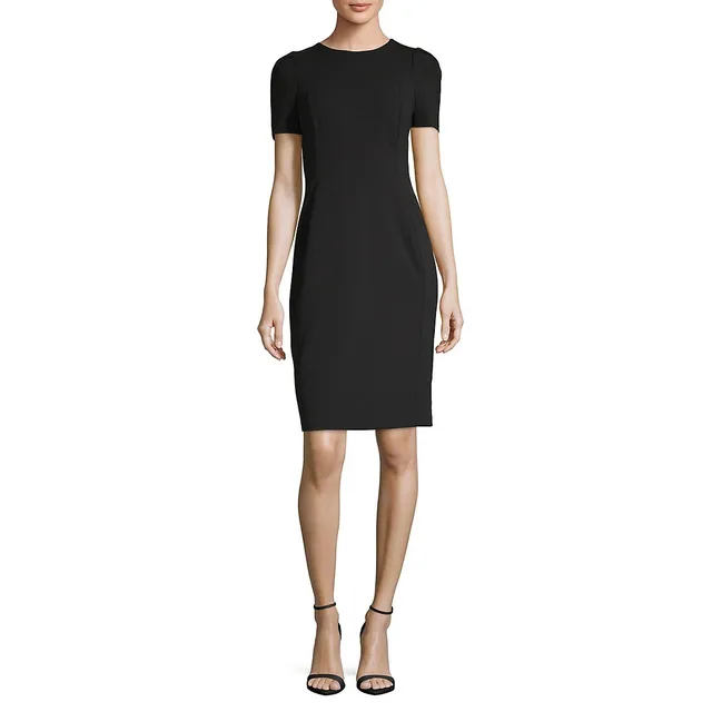 Calvin Klein Puffed-Sleeve Sheath Dress 6 Calvin Klein Puffed-Sleeve Sheath Dress - Image 4