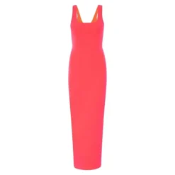 GOOD AMERICAN Scuba Modern Tank Maxi Dress