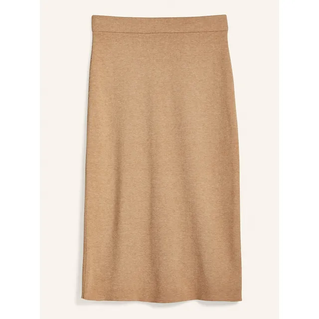 Rib Knit Pencil Skirt 6 Rib Knit Pencil Skirt - Image 4