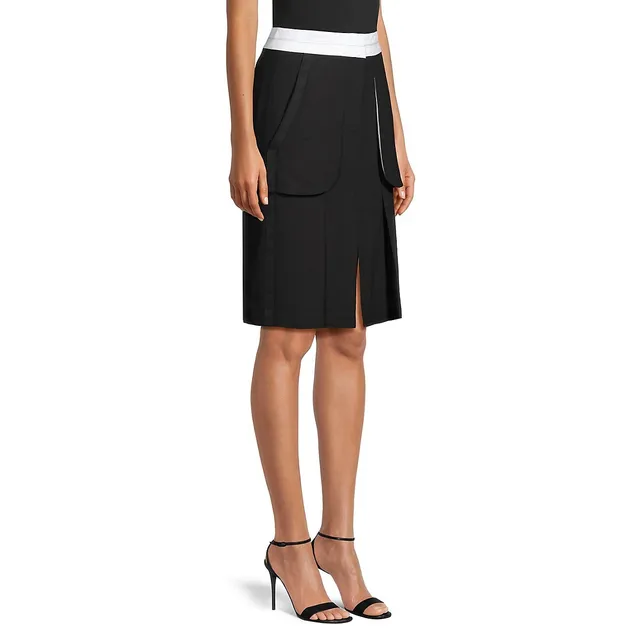 Victoria Beckham Tailored Reverse Skirt 5 Victoria Beckham Tailored Reverse Skirt - Image 3