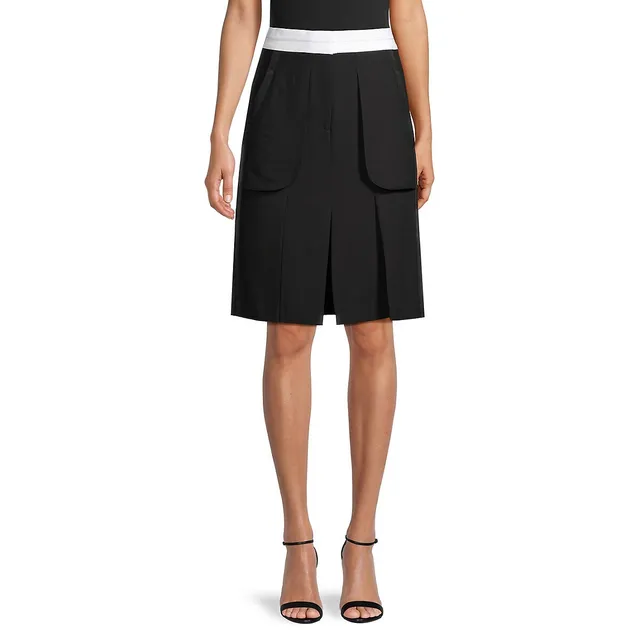 Victoria Beckham Tailored Reverse Skirt 3 Victoria Beckham Tailored Reverse Skirt