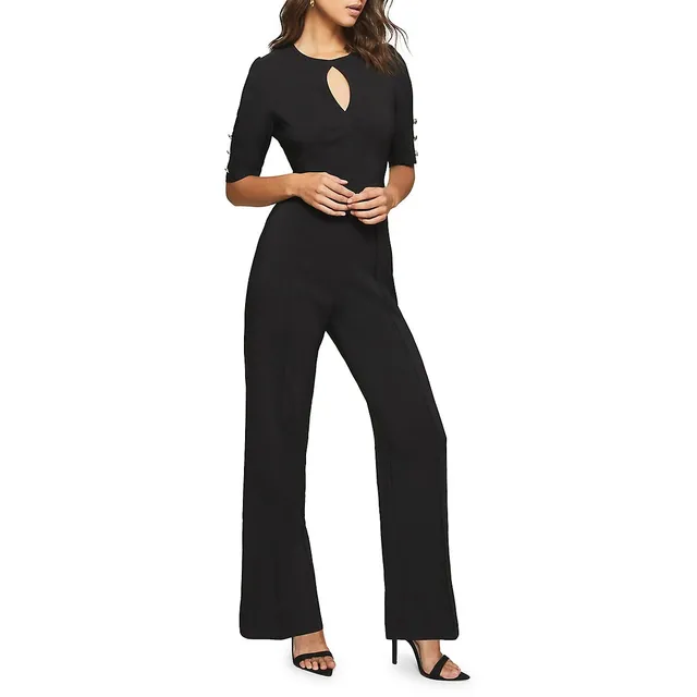 Lipsy Keyhole Underbust-Seam Jumpsuit