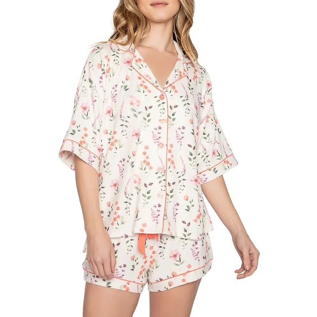 Pj Salvage Spring Fling 2-Piece Floral Pyjama Set 3 Pj Salvage Spring Fling 2-Piece Floral Pyjama Set