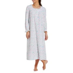 Floral Cotton Nightgown