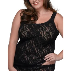 HANKY PANKY Plus Unlined Signature Lace Cami