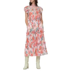 Lanie Floral Frill-Trim Tiered Midi Skirt 9 Lanie Floral Frill-Trim Tiered Midi Skirt -LuxeWear Sales Store https3A2F2Fimage.s5a.com2Fis2Fimage2FTheBay2F840300259834 alt33Fwid3D120026hei3D120026qlt3D9026resMode3Dsharp226op usm3D0.92C1.02C82C0 640x