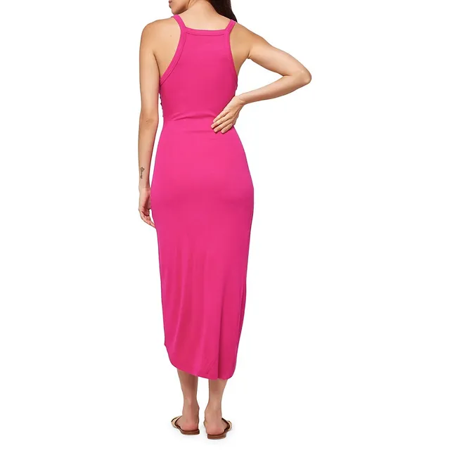 Bardot Ruched Tulip-Hem Cover-Up Midi Dress 4 Bardot Ruched Tulip-Hem Cover-Up Midi Dress - Image 2