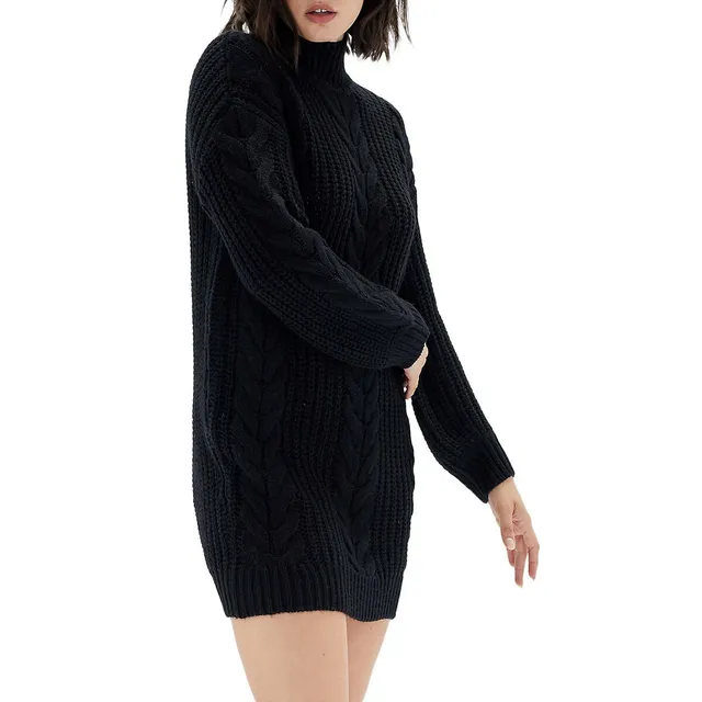 Minkpink Faren Turtleneck Sweater Dress 5 Minkpink Faren Turtleneck Sweater Dress - Image 3
