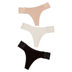 COTTON ON Seamless 3-Piece G-String Briefs