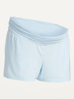 Old Navy Maternity Rollover-Waist Ultra-Soft Sunday Sleep Shorts -- 3.75-inch Inseam -LuxeWear Sales Store https3A2F2Foldnavy.gapcanada.ca2Fwebcontent2F00282F2952F1272Fcn28295127.jpg 640x