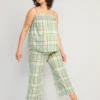 Old Navy Maternity Cami Pajama Top & Pants Set -LuxeWear Sales Store https3A2F2Foldnavy.gapcanada.ca2Fwebcontent2F00502F5772F4442Fcn50577444.jpg 640x