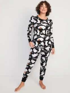 Old Navy Maternity Matching Halloween Pajama Set