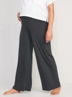 Old Navy Maternity Rollover-Waist Sunday Sleep Pants