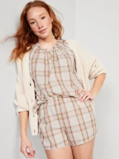 Old Navy High-Waisted Printed Smocked Pajama Shorts For Women -- 3-inch Inseam -LuxeWear Sales Store https3A2F2Foldnavy.gapcanada.ca2Fwebcontent2F00522F4252F6502Fcn52425650.jpg 640x