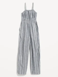 Old Navy Striped Linen-Blend Cropped Smocked Cami Wide-Leg Jumpsuit For Women 15 Old Navy Striped Linen-Blend Cropped Smocked Cami Wide-Leg Jumpsuit For Women -LuxeWear Sales Store https3A2F2Foldnavy.gapcanada.ca2Fwebcontent2F00522F5612F8872Fcn52561887.jpg 640x