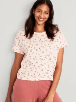 Old Navy Sunday Sleep Floral Slub-Knit Pajama T-Shirt For Women 22 Old Navy Sunday Sleep Floral Slub-Knit Pajama T-Shirt For Women -LuxeWear Sales Store https3A2F2Foldnavy.gapcanada.ca2Fwebcontent2F00522F5812F6062Fcn52581606.jpg 640x