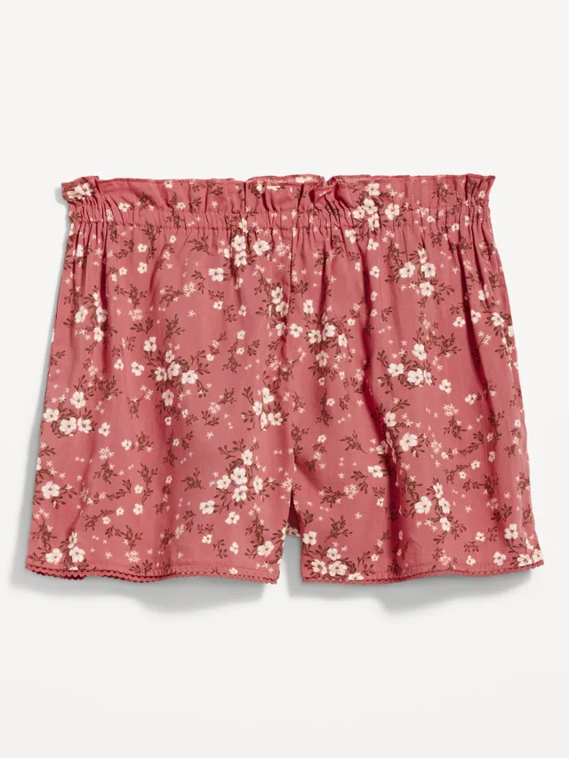 Old Navy High-Waisted Floral Pajama Shorts -- 3-inch Inseam 11 Old Navy High-Waisted Floral Pajama Shorts -- 3-inch Inseam - Image 9