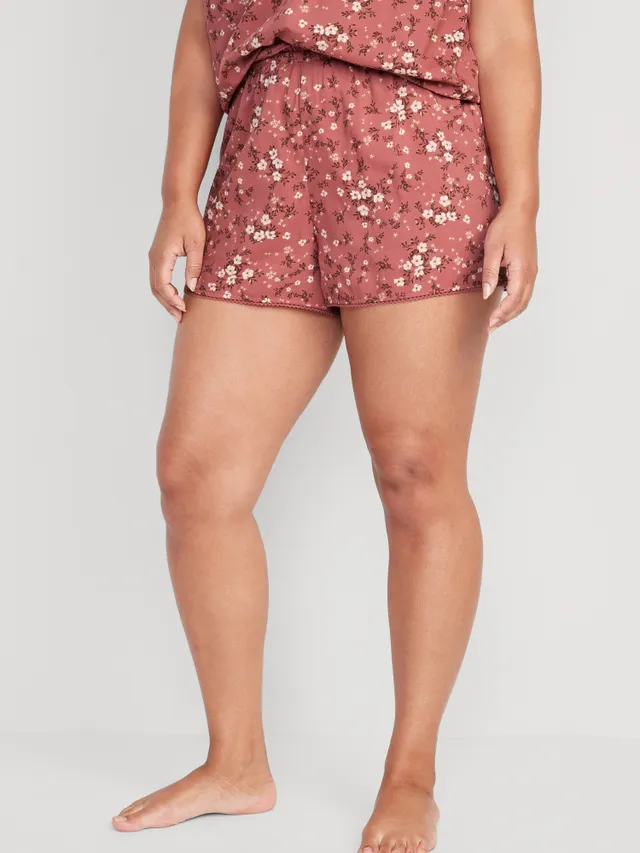 Old Navy High-Waisted Floral Pajama Shorts -- 3-inch Inseam 12 Old Navy High-Waisted Floral Pajama Shorts -- 3-inch Inseam - Image 10