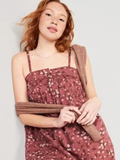 Old Navy Floral Smocked Mini Cami Swing Nightgown For Women -LuxeWear Sales Store https3A2F2Foldnavy.gapcanada.ca2Fwebcontent2F00522F6362F6562Fcn52636656.jpg 640x