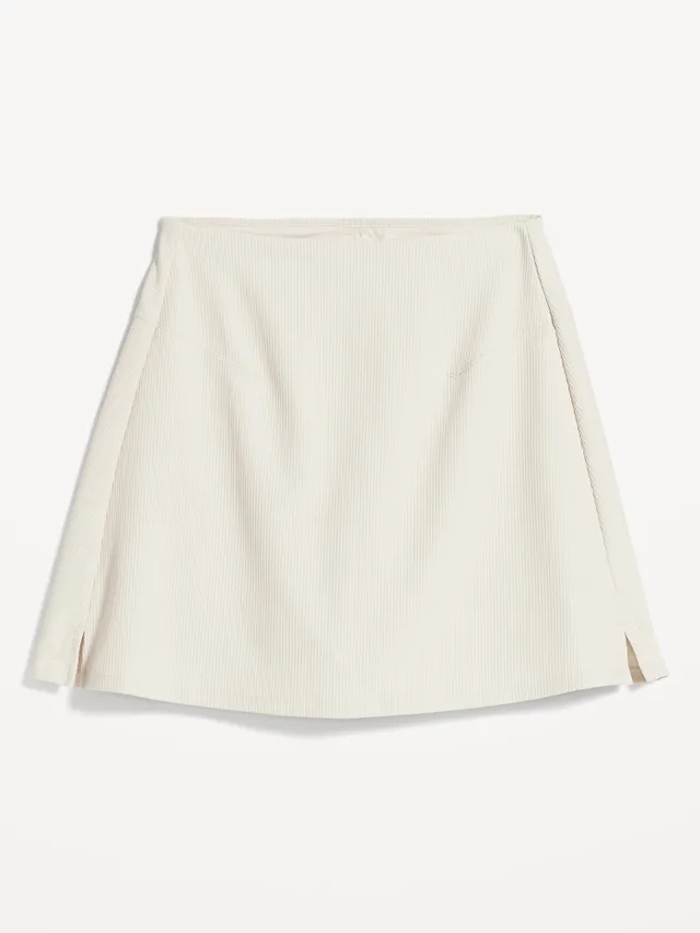 Old Navy High-Waisted PowerSoft Rib-Knit Skort For Women 6 Old Navy High-Waisted PowerSoft Rib-Knit Skort For Women - Image 4