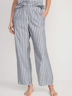 Old Navy High-Waisted Striped Pajama Pants For Women