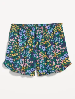 Old Navy High-Waisted Floral Ruffle-Trimmed Pajama Shorts For Women -- 2.25" Inseam -LuxeWear Sales Store https3A2F2Foldnavy.gapcanada.ca2Fwebcontent2F00522F7032F0482Fcn52703048.jpg 640x