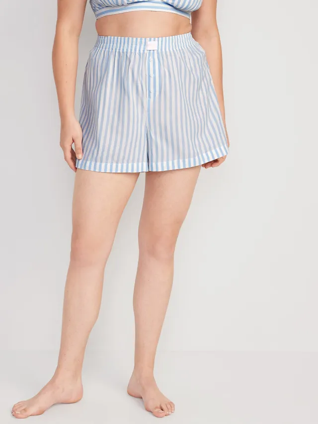 Old Navy Matching High-Waisted Printed Pajama Boxer Shorts For Women - 3.5-inch Inseam 7 Old Navy Matching High-Waisted Printed Pajama Boxer Shorts For Women - 3.5-inch Inseam - Image 5