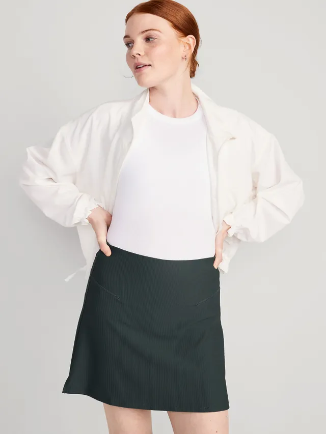 Old Navy High-Waisted PowerSoft Rib-Knit Skort For Women 20 Old Navy High-Waisted PowerSoft Rib-Knit Skort For Women - Image 18