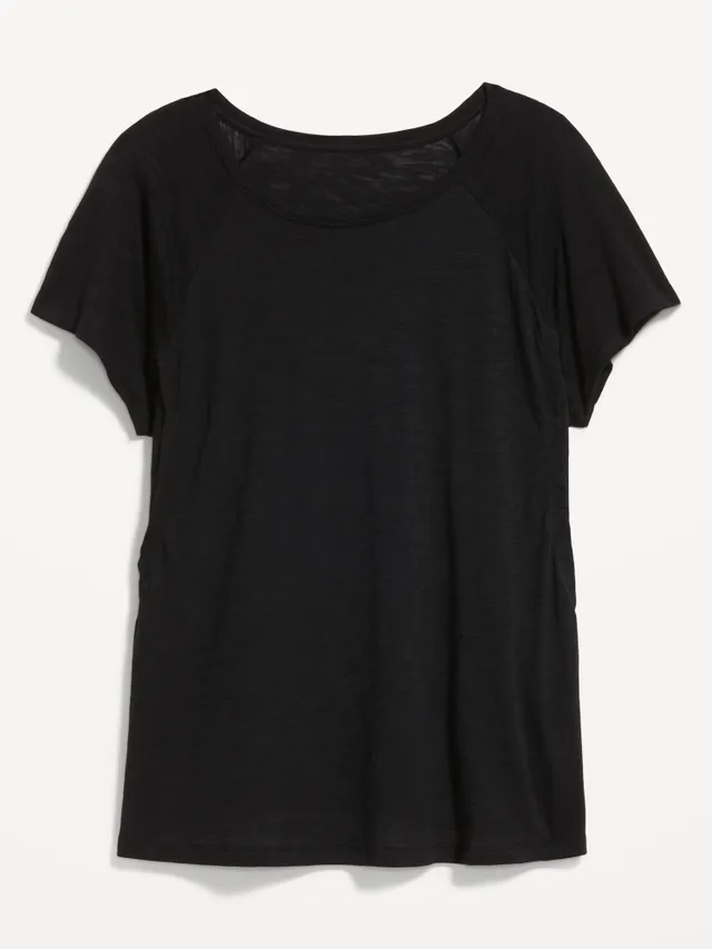 Old Navy Maternity Slub-Knit Raglan Nursing Top 4 Old Navy Maternity Slub-Knit Raglan Nursing Top - Image 2