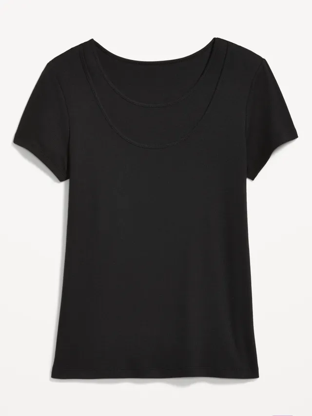 Old Navy Maternity UltraLite Rib-Knit Nursing T-Shirt 4 Old Navy Maternity UltraLite Rib-Knit Nursing T-Shirt - Image 2