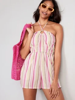 Old Navy Striped O-Ring Halter Romper For Women -- 3.5-inch Inseam 10 Old Navy Striped O-Ring Halter Romper For Women -- 3.5-inch Inseam -LuxeWear Sales Store https3A2F2Foldnavy.gapcanada.ca2Fwebcontent2F00532F2662F3912Fcn53266391.jpg 640x