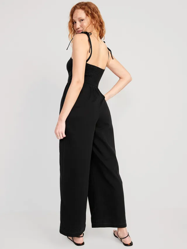 Old Navy Tie-Shoulder Corset Cami Jumpsuit For Women 4 Old Navy Tie-Shoulder Corset Cami Jumpsuit For Women - Image 2