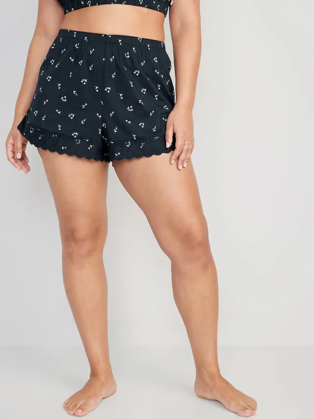Old Navy High-Waisted Pajama Shorts For Women -- 3-inch Inseam 7 Old Navy High-Waisted Pajama Shorts For Women -- 3-inch Inseam - Image 5