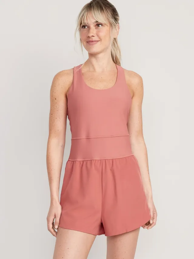 Old Navy Sleeveless PowerSoft 2-in-1 Dolphin-Hem Performance Run Romper -- 2.5-inch Inseam 8 Old Navy Sleeveless PowerSoft 2-in-1 Dolphin-Hem Performance Run Romper -- 2.5-inch Inseam - Image 6