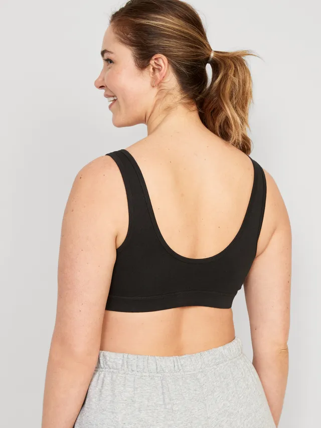 Old Navy Maternity Cross-Front Cotton Nursing Bralette 4 Old Navy Maternity Cross-Front Cotton Nursing Bralette - Image 2