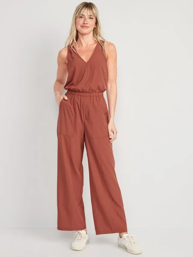 Old Navy Waist-Defined StretchTech Water-Repellent Jumpsuit For Women 8 Old Navy Waist-Defined StretchTech Water-Repellent Jumpsuit For Women - Image 6