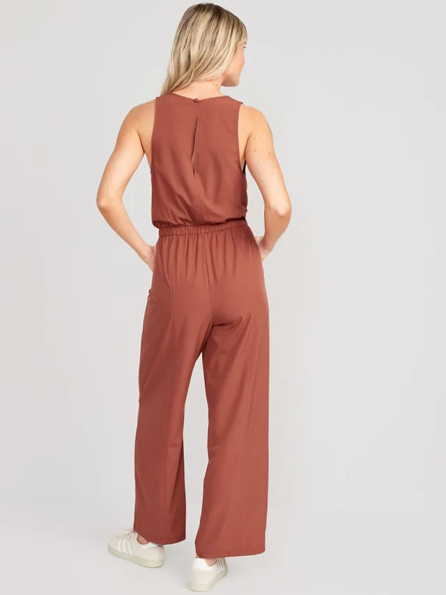 Old Navy Waist-Defined StretchTech Water-Repellent Jumpsuit For Women 9 Old Navy Waist-Defined StretchTech Water-Repellent Jumpsuit For Women - Image 7