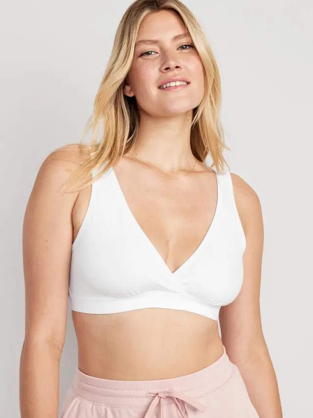 Old Navy Maternity Cross-Front Cotton Nursing Bralette 10 Old Navy Maternity Cross-Front Cotton Nursing Bralette - Image 8
