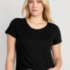 Old Navy Maternity UltraLite Rib-Knit Nursing T-Shirt