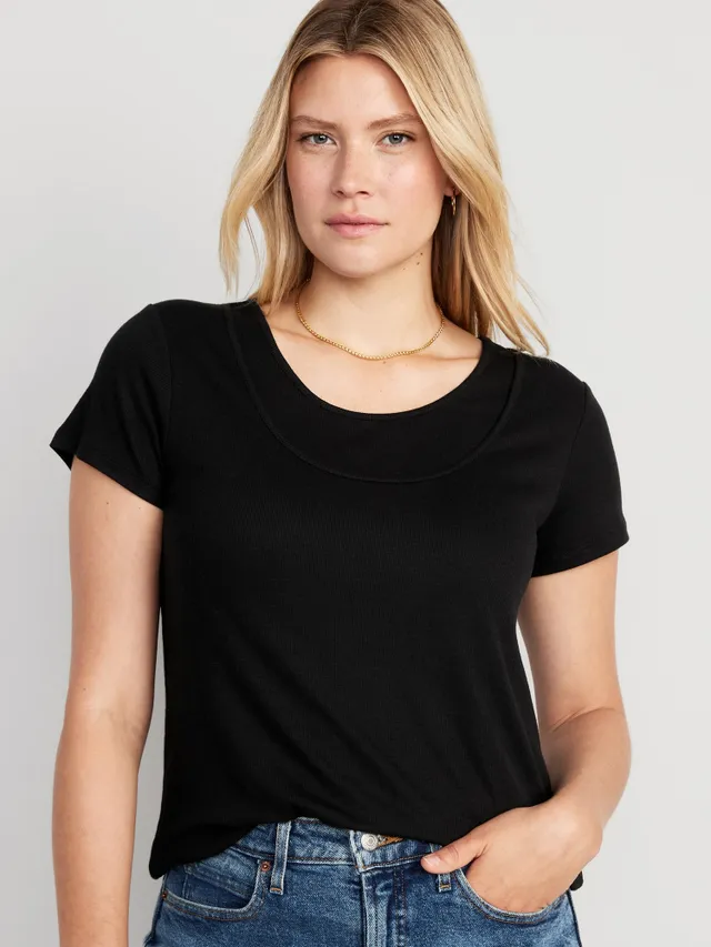 Old Navy Maternity UltraLite Rib-Knit Nursing T-Shirt 3 Old Navy Maternity UltraLite Rib-Knit Nursing T-Shirt