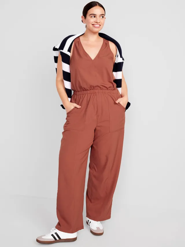 Old Navy Waist-Defined StretchTech Water-Repellent Jumpsuit For Women 10 Old Navy Waist-Defined StretchTech Water-Repellent Jumpsuit For Women - Image 8