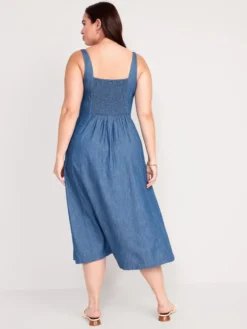 Old Navy Fit & Flare Sleeveless Jean Midi Dress For Women 11 Old Navy Fit & Flare Sleeveless Jean Midi Dress For Women -LuxeWear Sales Store https3A2F2Foldnavy.gapcanada.ca2Fwebcontent2F00532F5672F8872Fcn53567887.jpg 640x