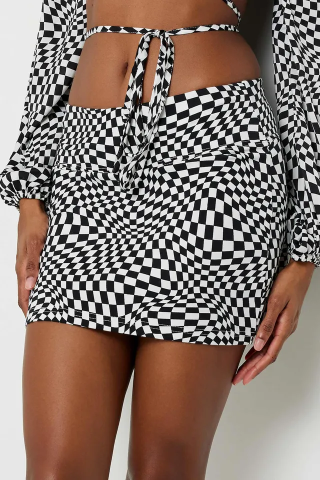 Ardene Low Rise Micro Skirt In | Size | Spandex/Cotton 4 Ardene Low Rise Micro Skirt In | Size | Spandex/Cotton - Image 2