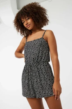 Ardene Basic Super Soft Romper | Size | Polyester/Spandex