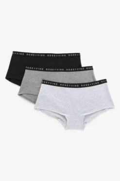 Ardene 3-Pack Of Cotton Boyleg Shorts | Size | Spandex/Cotton