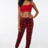 Ardene Buffalo Plaid Velour PJ Joggers In Red | Size | Polyester/Spandex -LuxeWear Sales Store https3A2F2Fwww.ardene.com2Fon2Fdemandware.static2F 2FSites master catalog2Fdefault2Fdwebe24b112Fimages2Flarge2F2B AP32997 09 69603bb4 19ba 4e8b ae79 1dec9f236422.jpg 640x